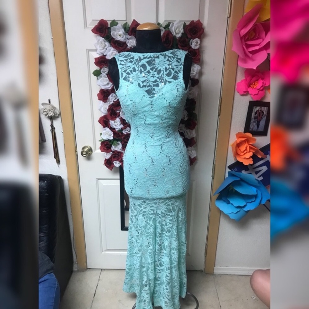 Teal Dress